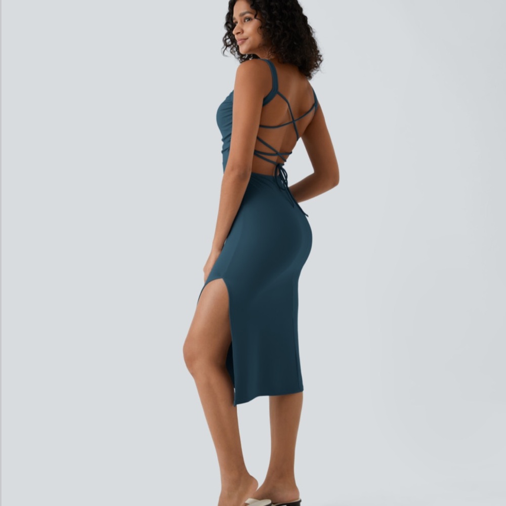 Halara body-con midi dress
